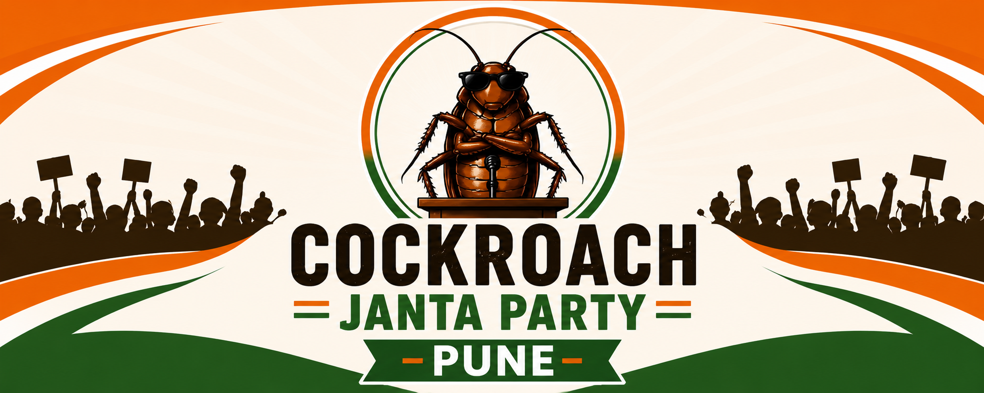 Cockroach Janta Party — Pune Division banner